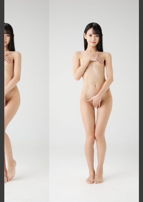 絶対的スーパーナチュラルポーズブック 八掛うみ【ヌードポーズ写真集】-6