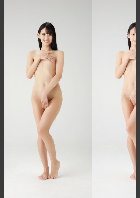 絶対的スーパーナチュラルポーズブック 八掛うみ【ヌードポーズ写真集】-7