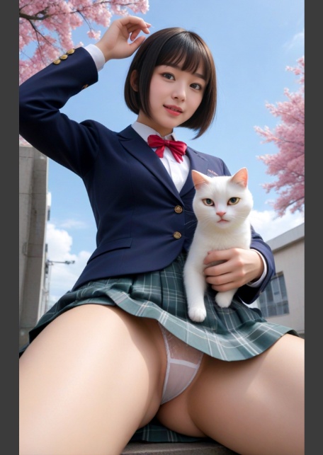 四季と少女 ひよりちゃん moumusu original AI series ＃02 Hiyorichan-3
