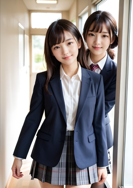 淫乱美巨乳のドキLOVEハーレム 〜めくるめく僕らの日常アルバム〜【AI美女ライブラリー】-6