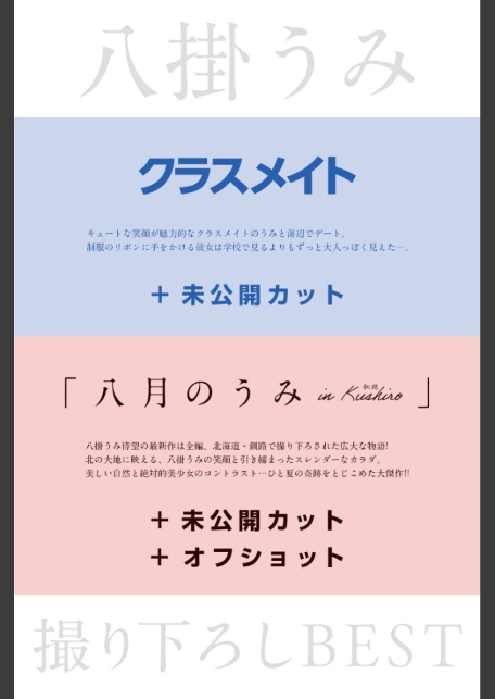 八掛うみ撮り下ろしBEST PREMIUM EXCLUSIVE CUT vol.01【ヌード写真集】-サンプル画像1