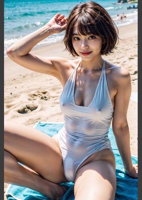 ふたなり -奇跡のカラダ- ［NUDE］ AIヌード写真集 Vol.01-サンプル画像2